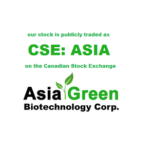 We are publicly traded as CSE:ASIA on the Canadian Stock Exchange